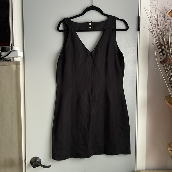 Banana Republic linen blend mini sleeves dress, size 8 - Picture 2 of 7